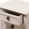 Baxton Studio Lenore Country Cottage Farmhouse Whitewashed 2-Drawer Nightstand 146-8189 - alternate 6